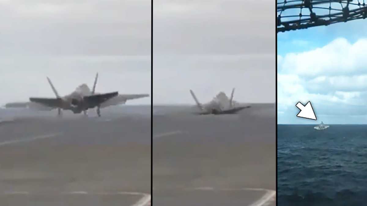 Μία δοκιμή που κόβει την ανάσα: Ένα F-35 αντιμέτωπο με τα… κύματα! (video)
