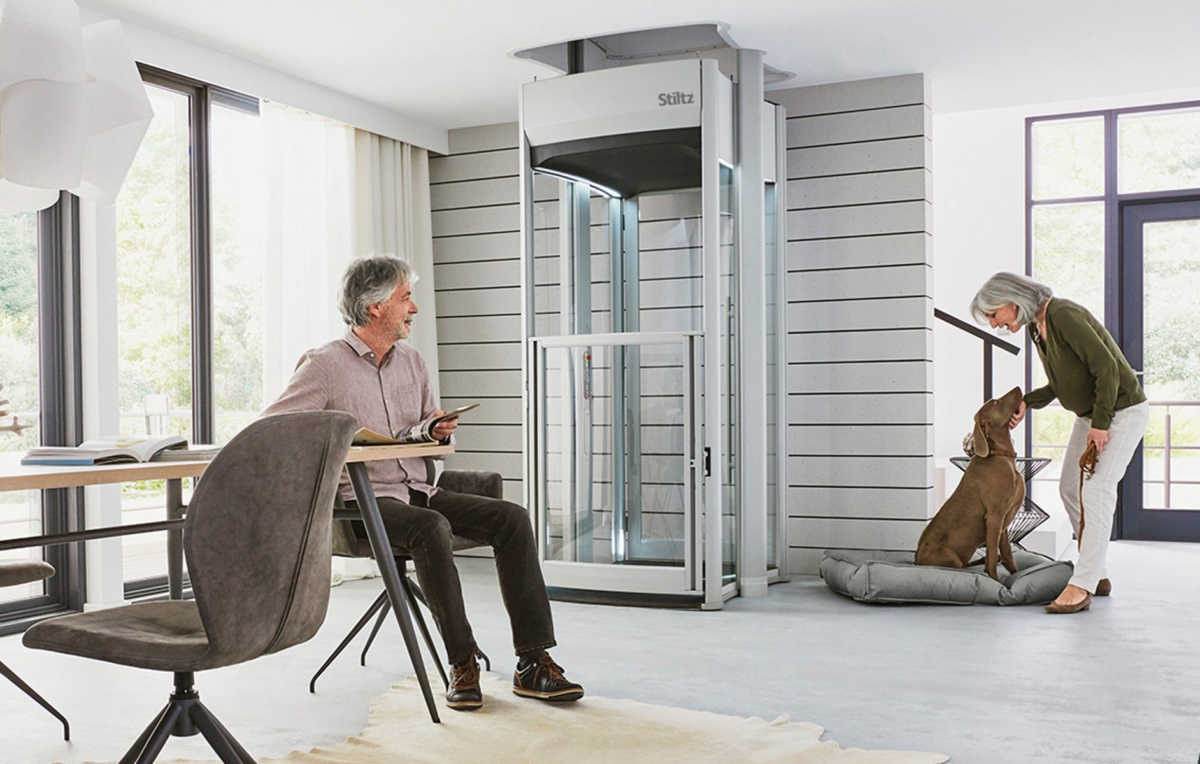 Νέα σειρά Οικιακών Ανελκυστήρων GALAXY: τοποθετούνται εύκολα σε κάθε σπίτι!