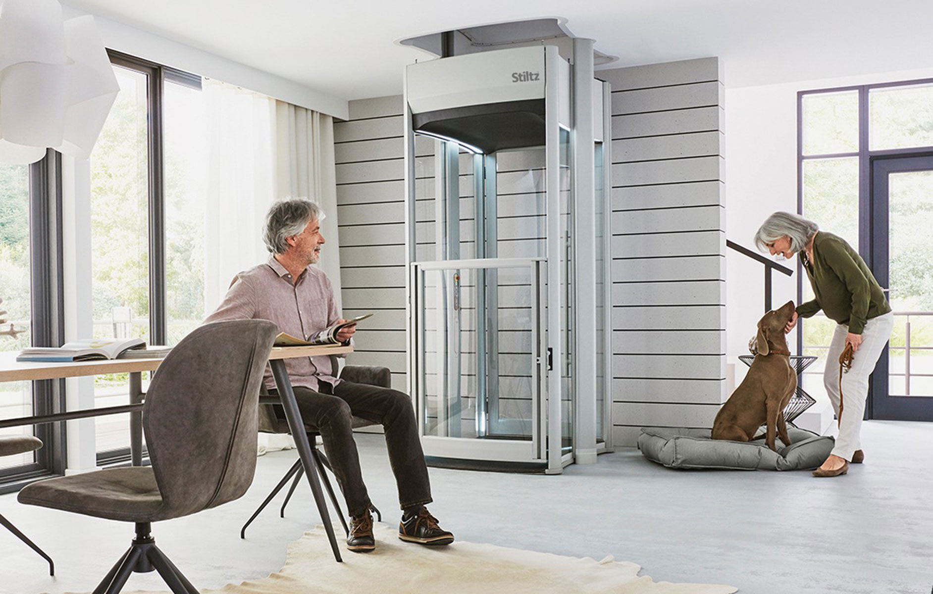 Νέα σειρά Οικιακών Ανελκυστήρων GALAXY: τοποθετούνται εύκολα σε κάθε σπίτι!