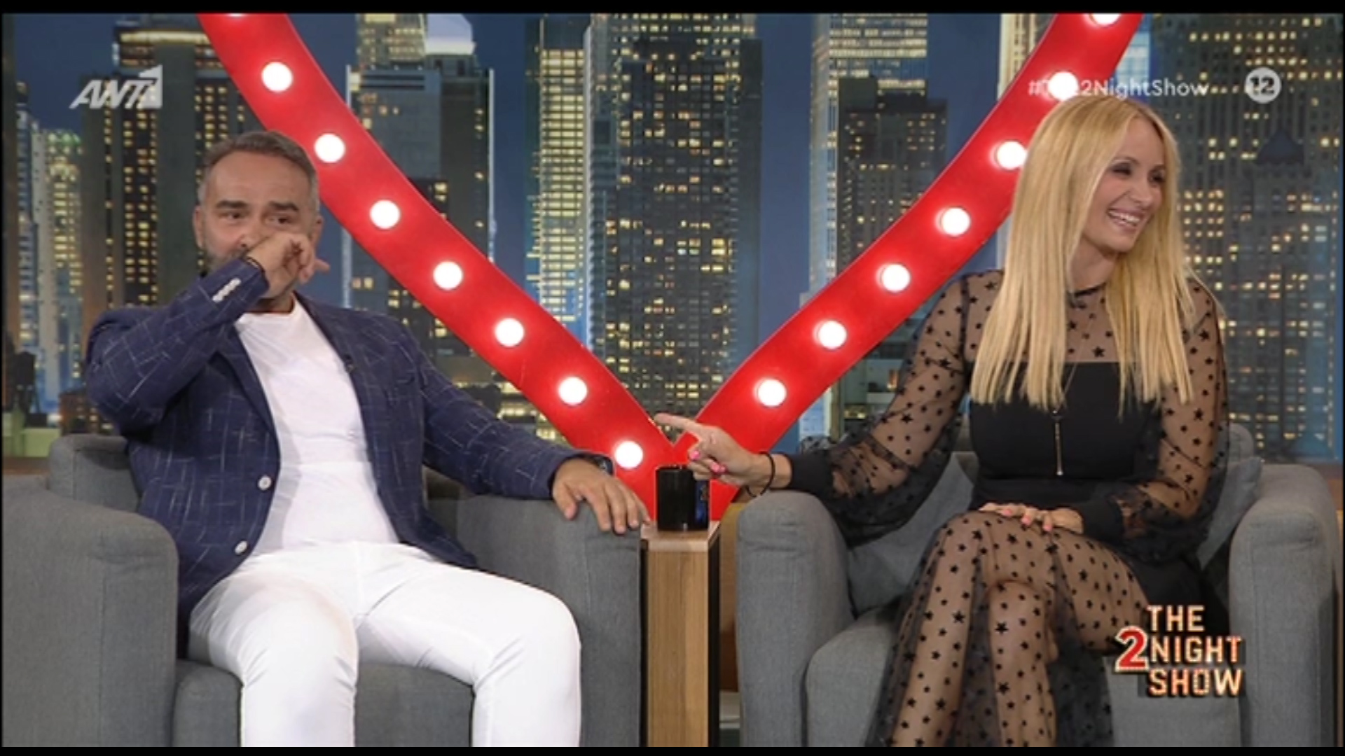 Συγκινημένος ο Γκουντάρας στο “The 2night Show”! Με δυσκολία συγκρατούσε τα δάκρυά του…