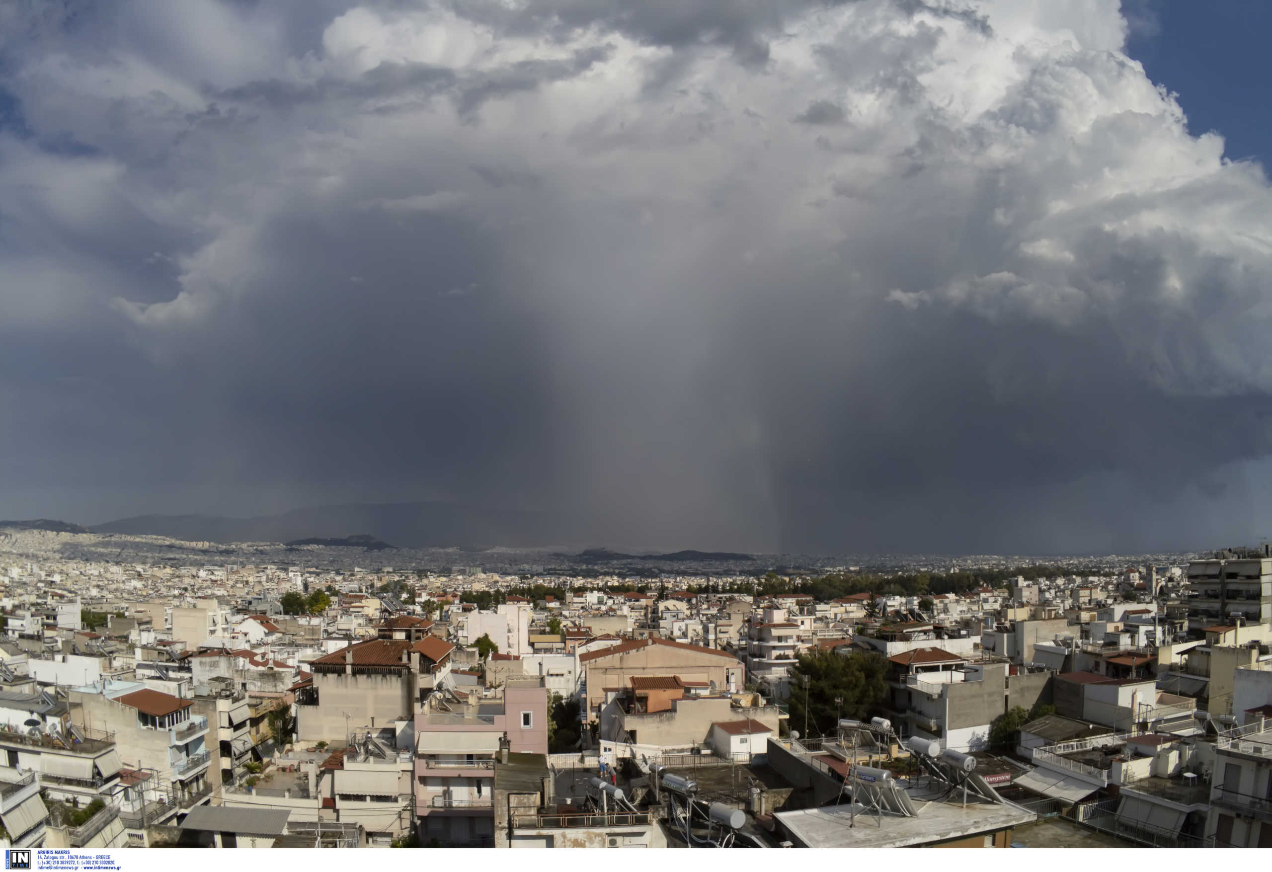 Καιρός αύριο: Έρχονται καταιγίδες και χαλάζι – Πού θα χτυπήσει η κακοκαιρία