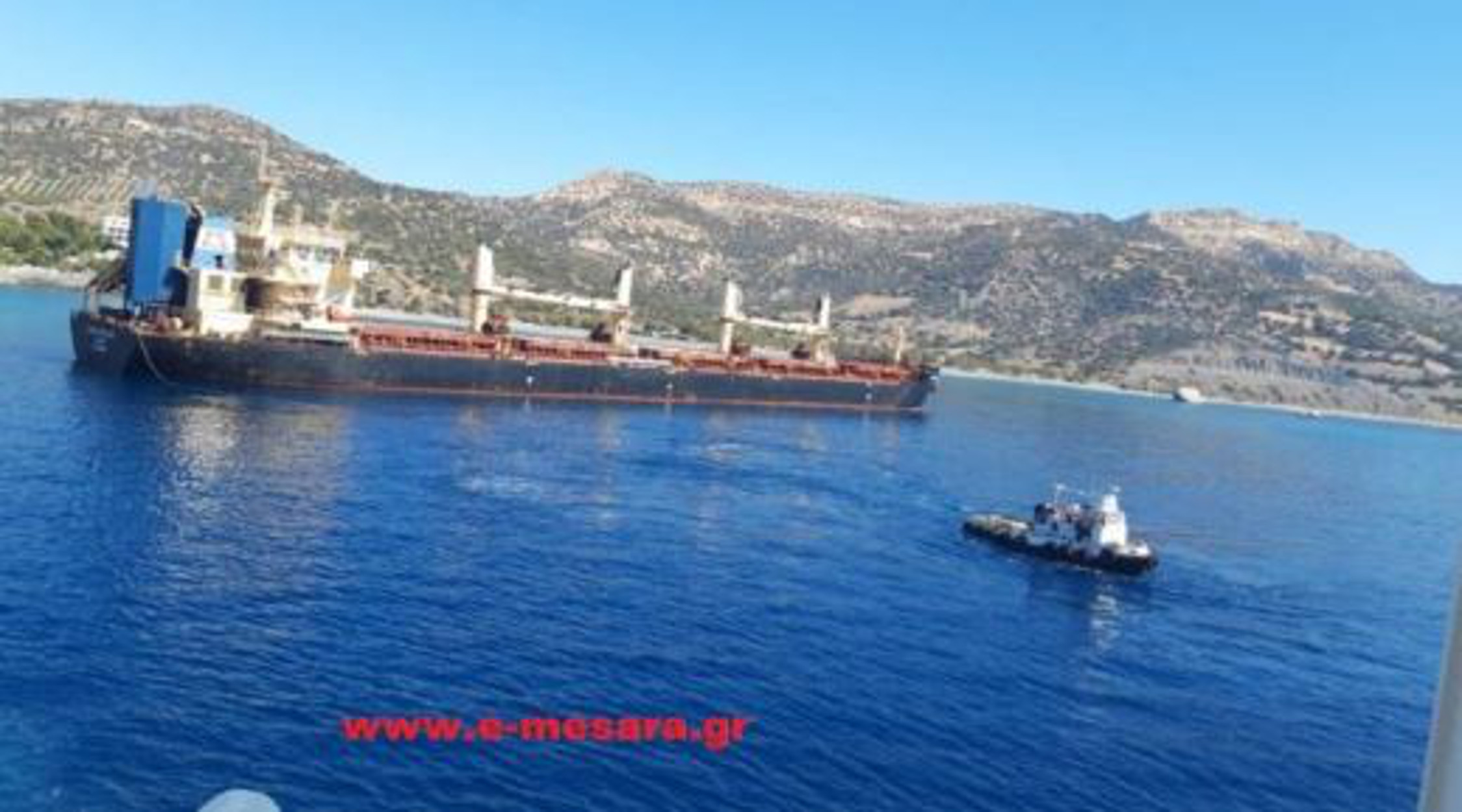 Κρήτη: Πλοίο προσάραξε στους Καλούς Λιμένες
