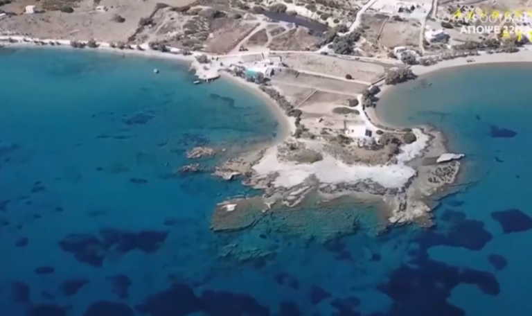 Κίμωλος: Η υπέροχη παραλία Πράσσα με τα τιρκουάζ νερά που καθηλώνουν