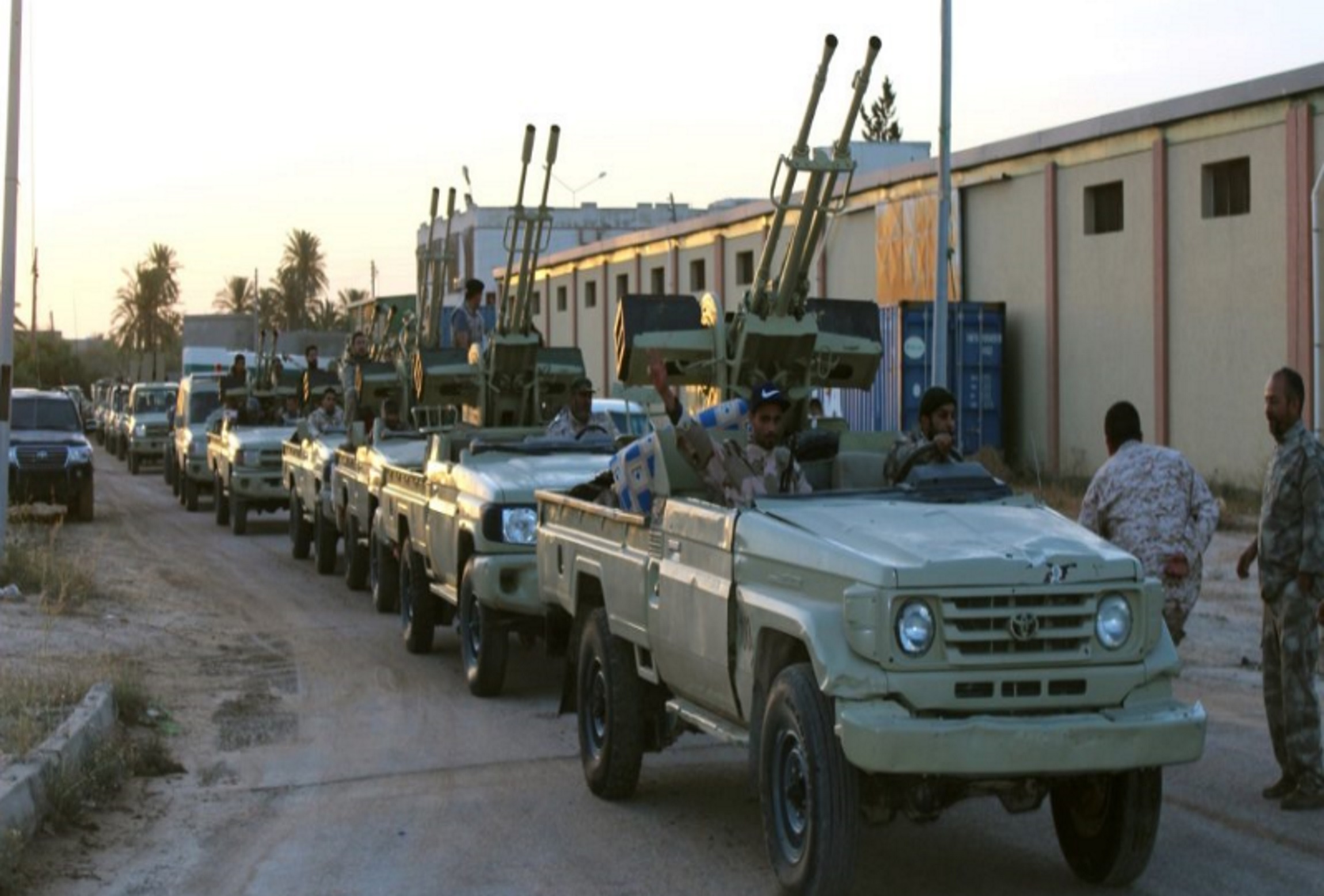 «Η Τρίπολη είναι δική μας»! Τούρκοι μισθοφόροι και στρατιώτες της GNA παρελαύνουν στην πρωτεύουσα