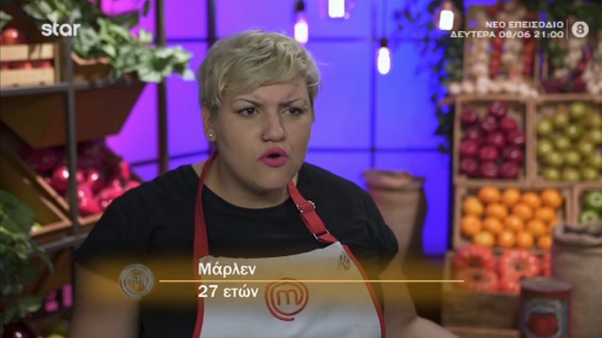 Εκνευρίστηκε η Μάρλεν στο MasterChef! Γιατί δεν της άρεσε η επιλογή που έκανε ο Γιώργος Λασκαρίδης;