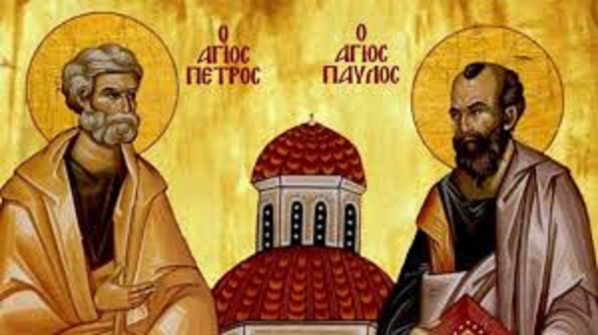 Πότε γιορτάζουν οι Πρωτοκορυφαίοι Απόστολοι Πέτρος και Παύλος
