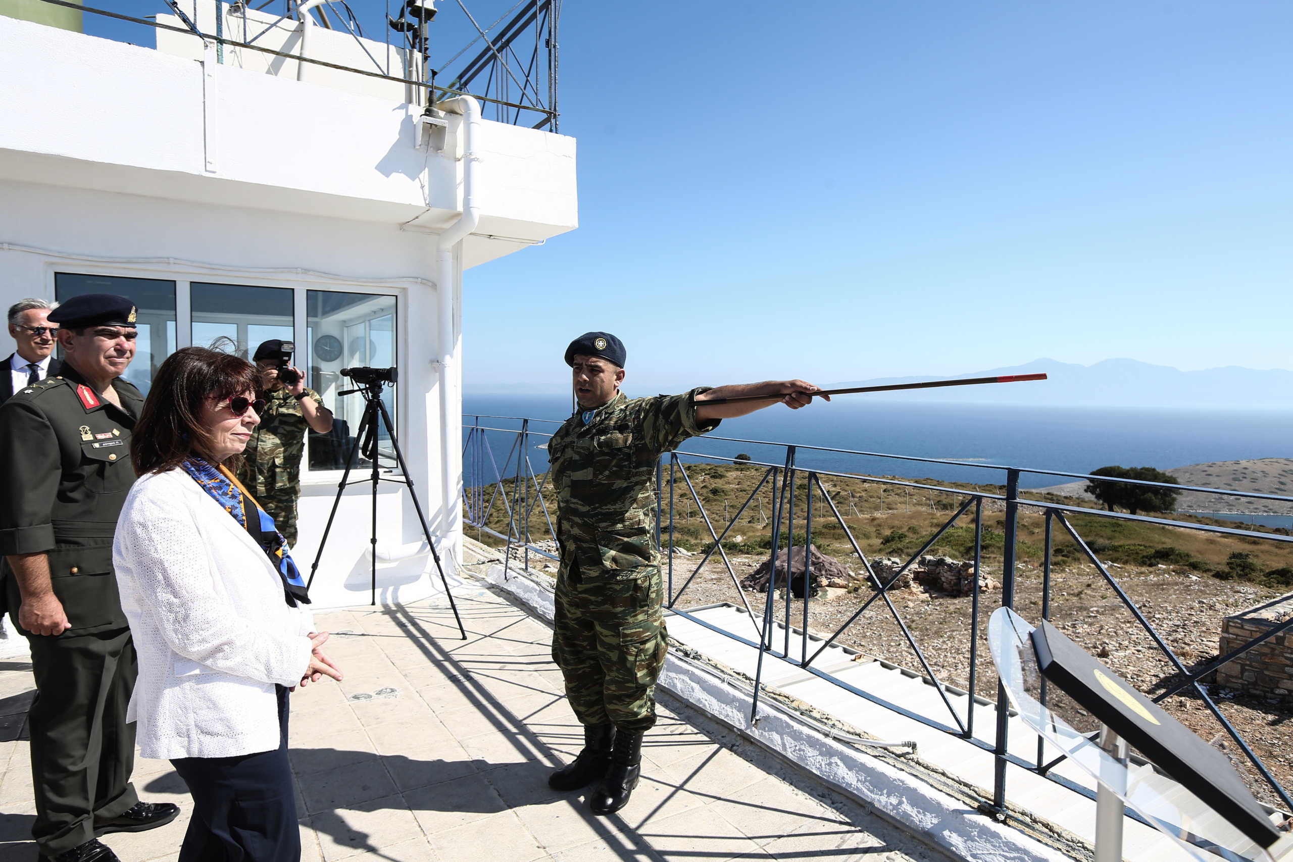 Σακελλαροπούλου από το Αγαθονήσι: Η Ελλάδα δεν είναι διατεθειμένη να απεμπολήσει κυριαρχικά δικαιώματα