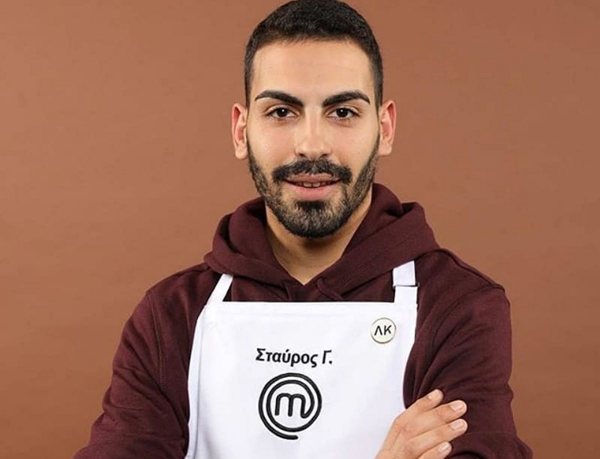 MasterChef: Δες τον Σταυρή Γεωργίου να… βγάζει τα φρύδια του on camera!