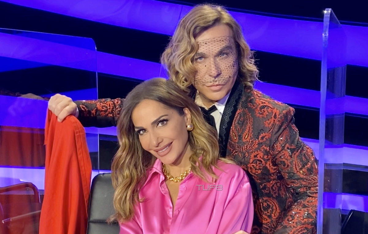 Δέσποινα Βανδή – Τρύφωνας Σαμαράς: Αγκαλιά στα παρασκήνια του «Just the 2 of us» μετά την κόντρα τους – Φωτογραφίες