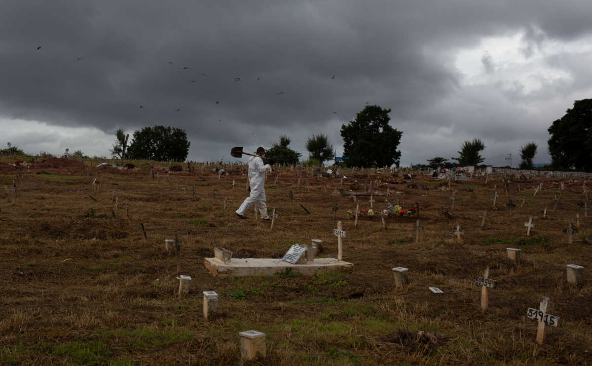 Βραζιλία: Άλλο ένα μακάβριο ρεκόρ με 3.780 θανάτους από κορονοϊό σε ένα 24ωρο