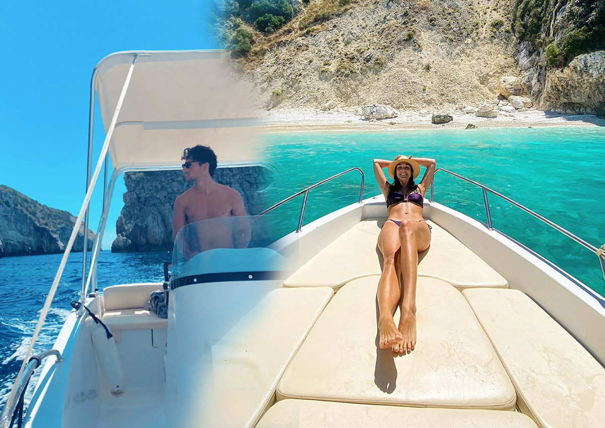 Πάνος Βλάχος – Ιωάννα Τριανταφυλλίδου: Ζουν τον έρωτά τους στους Παξούς [pics]