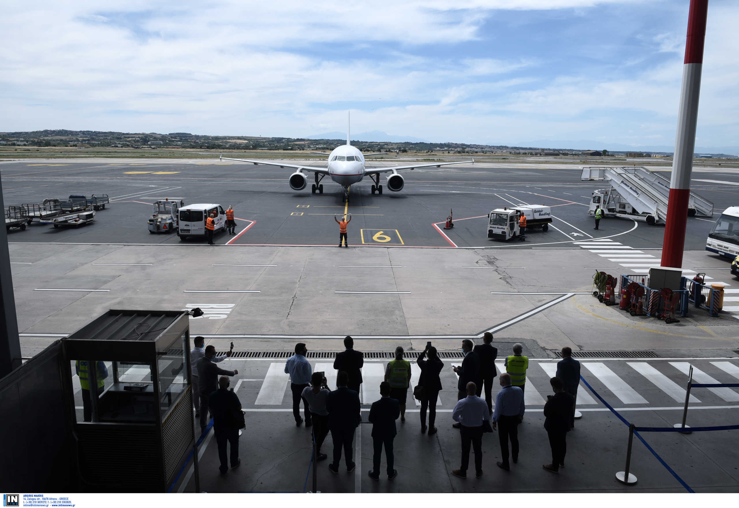 Αναγκαστική προσγείωση αεροπλάνου στο αεροδρόμιο “Μακεδονία”!