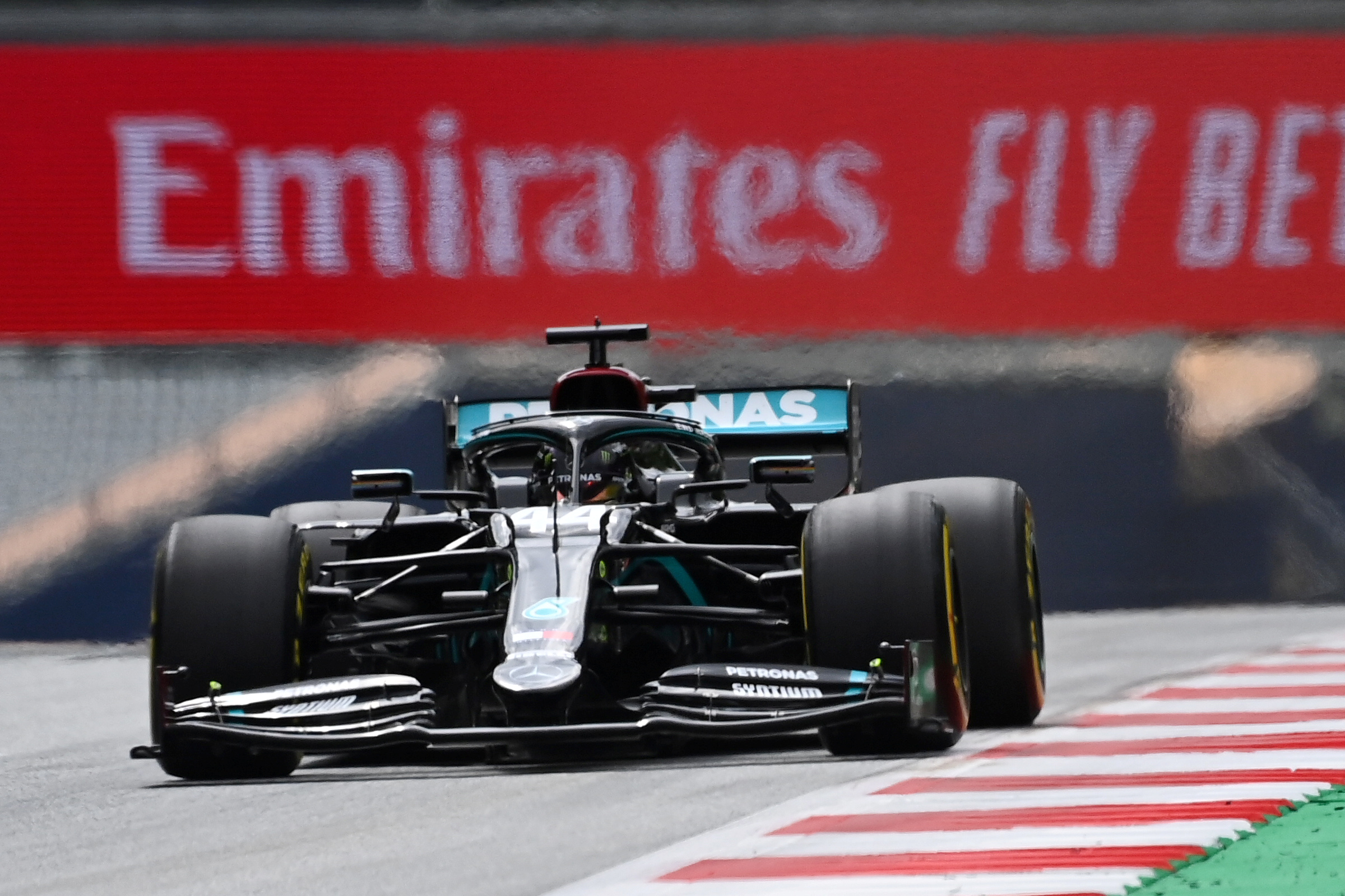 Formula One F1 - Austrian Grand Prix - Red Bull Ring, Spielberg, Styria, Austria - July 3, 2020  Mercedes' Lewis Hamilton during practice, as F1 resumes following the outbreak of the coronavirus disease (COVID-19)  Joe Klamar