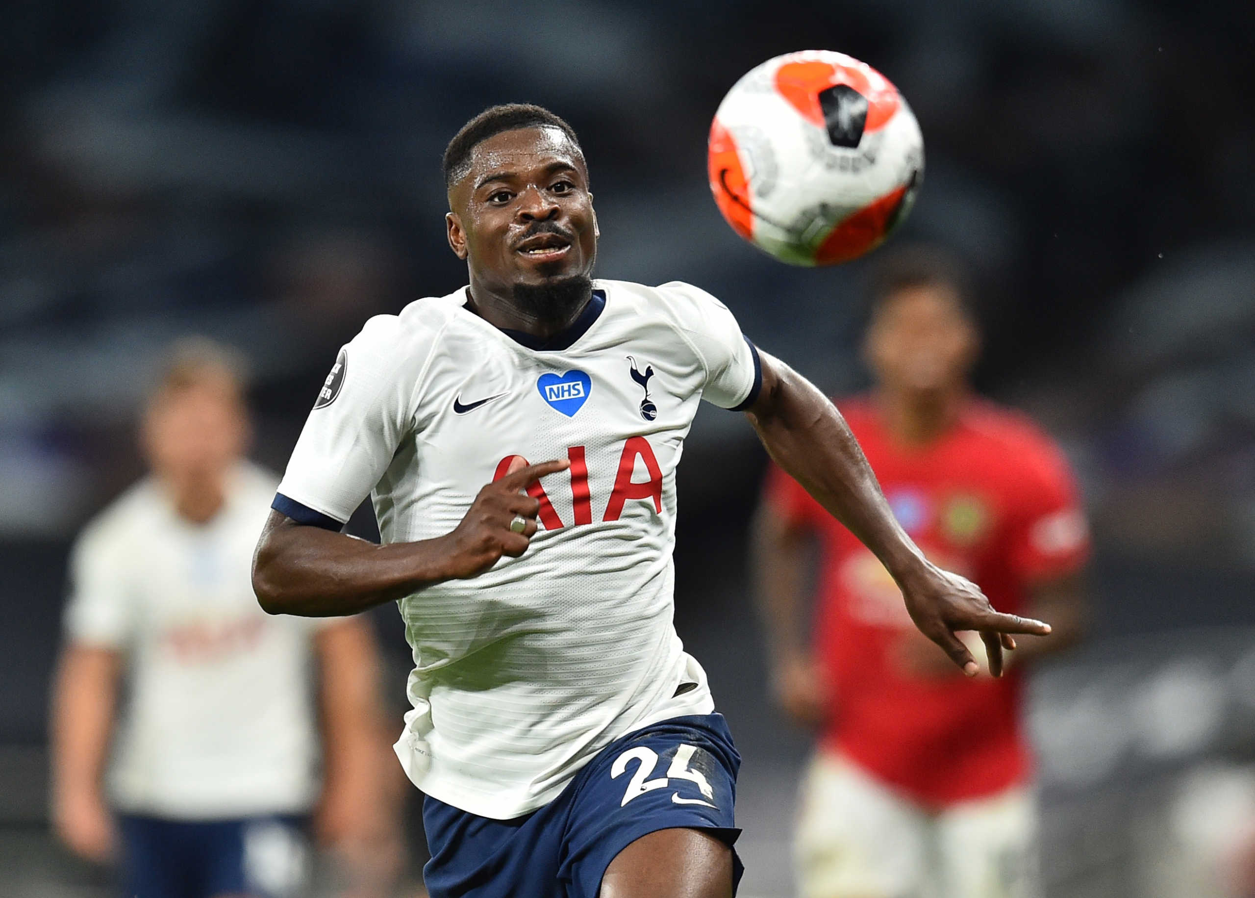 Soccer Football - Premier League - Tottenham Hotspur v Manchester United - Tottenham Hotspur Stadium, London, Britain - June 19, 2020 Tottenham Hotspur's Serge Aurier in action, as play resumes behind closed doors following the outbreak of the coronavirus disease (COVID-19) Glyn Kirk