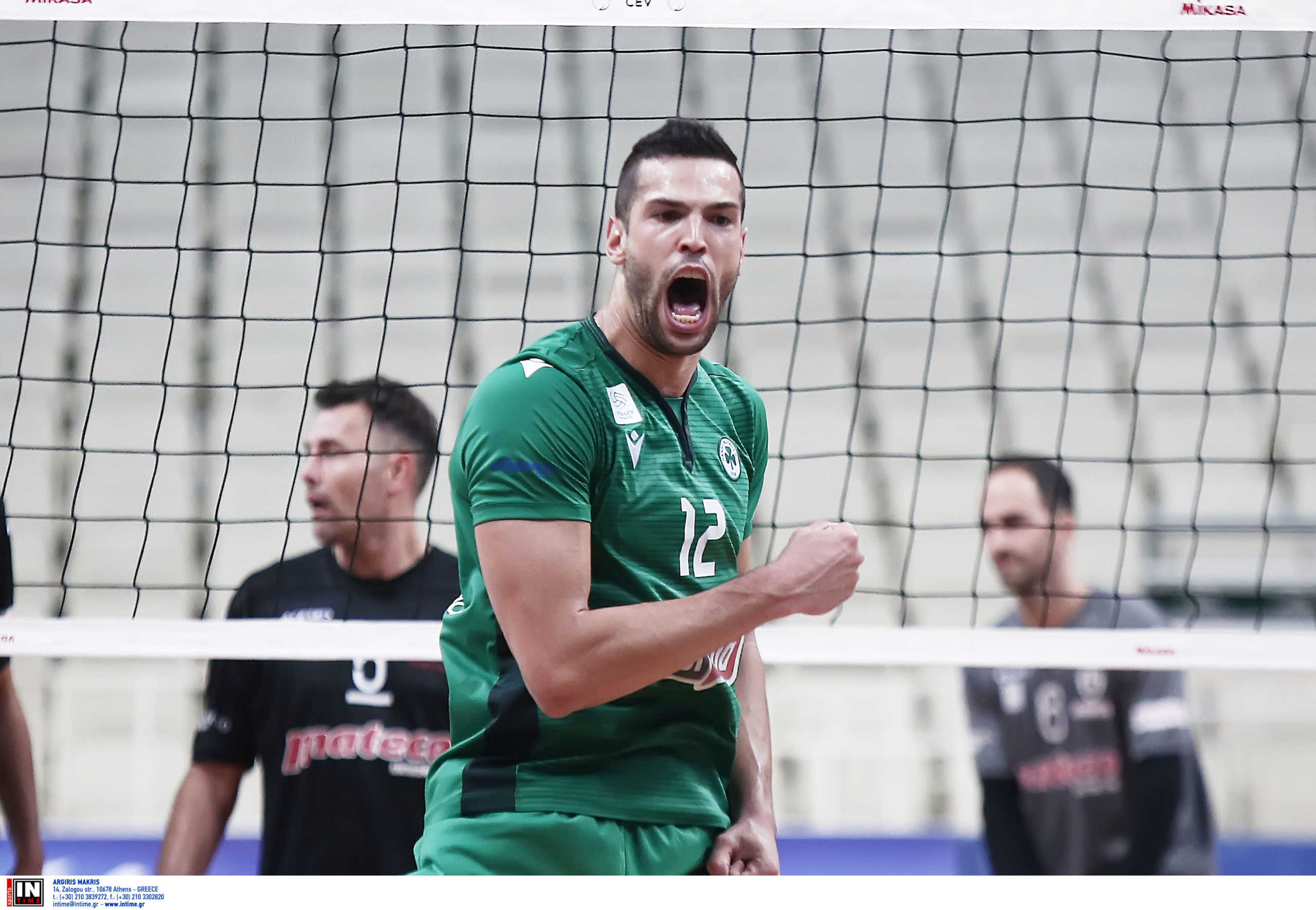 Volleyleague: O Παναθηναϊκός ισοφάρισε… άνετα την σειρά με τον ΠΑΟΚ