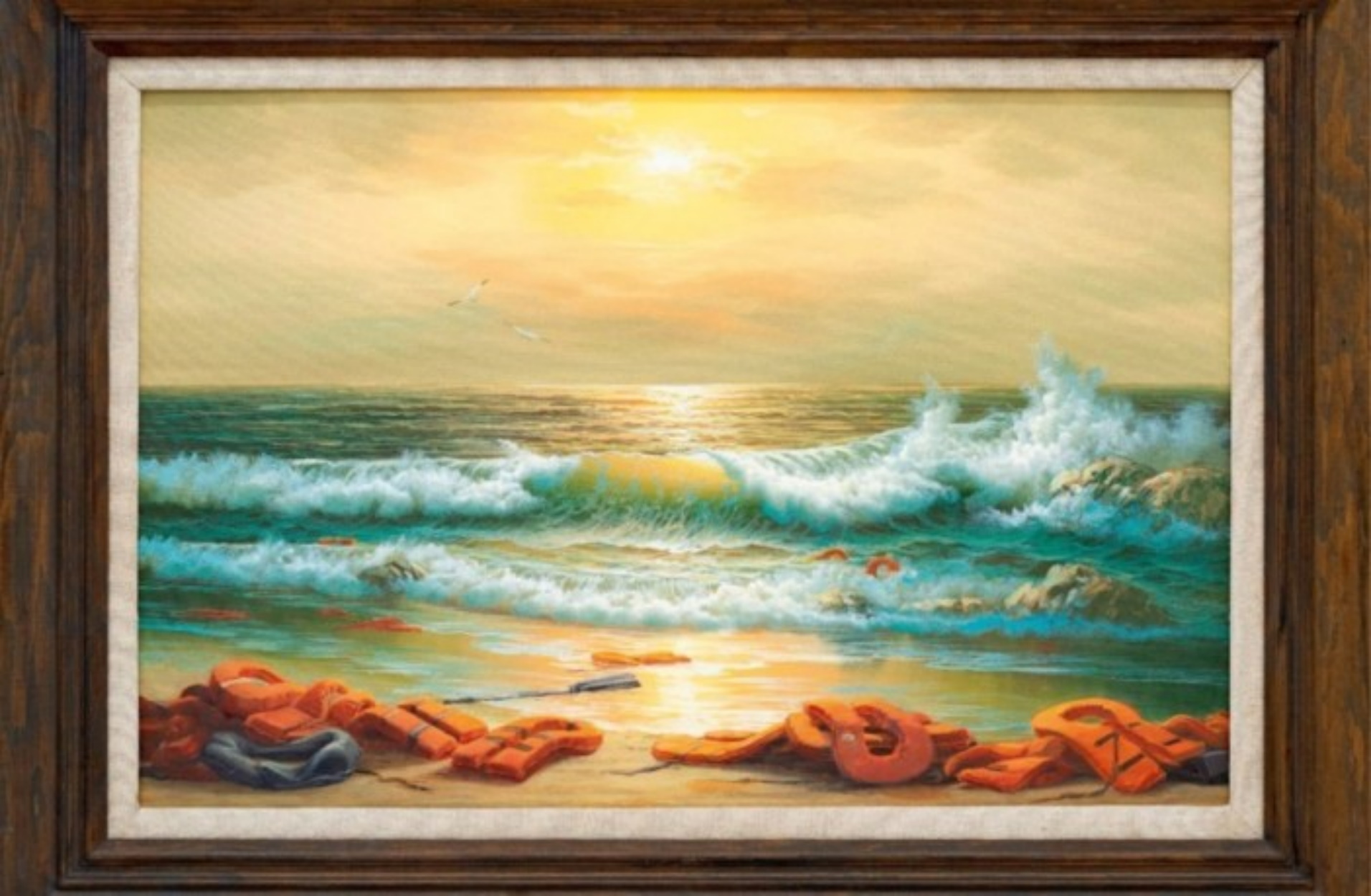 Ο Bansky δώρισε έργα του αξίας 1,2 εκατ λιρών για βοήθεια σε παλαιστινιακό νοσοκομείο