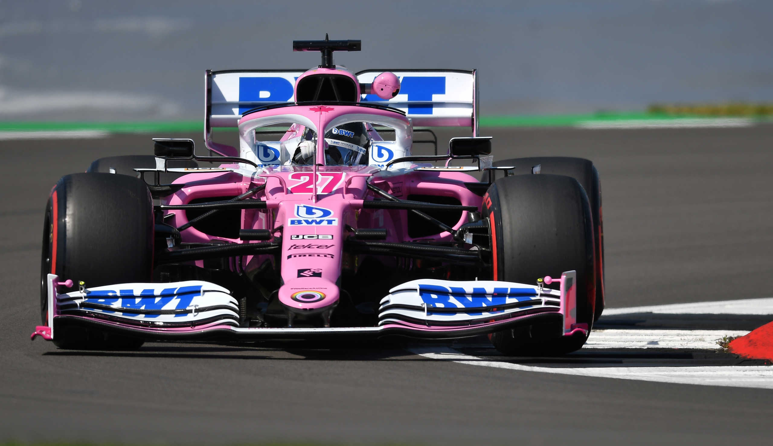 Formula One F1 - British Grand Prix - Silverstone Circuit, Silverstone, Britain - July 31, 2020   Racing Point's Nico Hulkenberg in action during practice   Ben Stansall