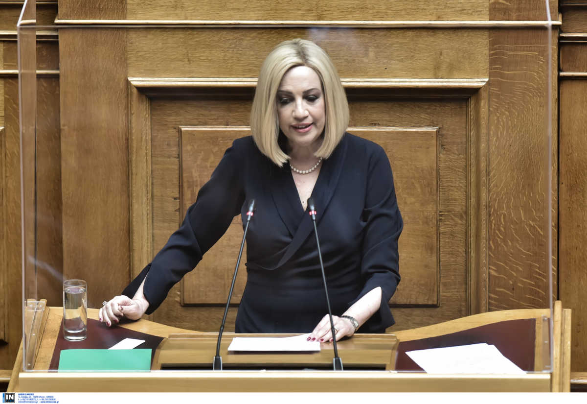 Γεννηματά σε Μητσοτάκη: Κανείς δεν σου έχει δώσει λευκή επιταγή για τα εθνικά θέματα