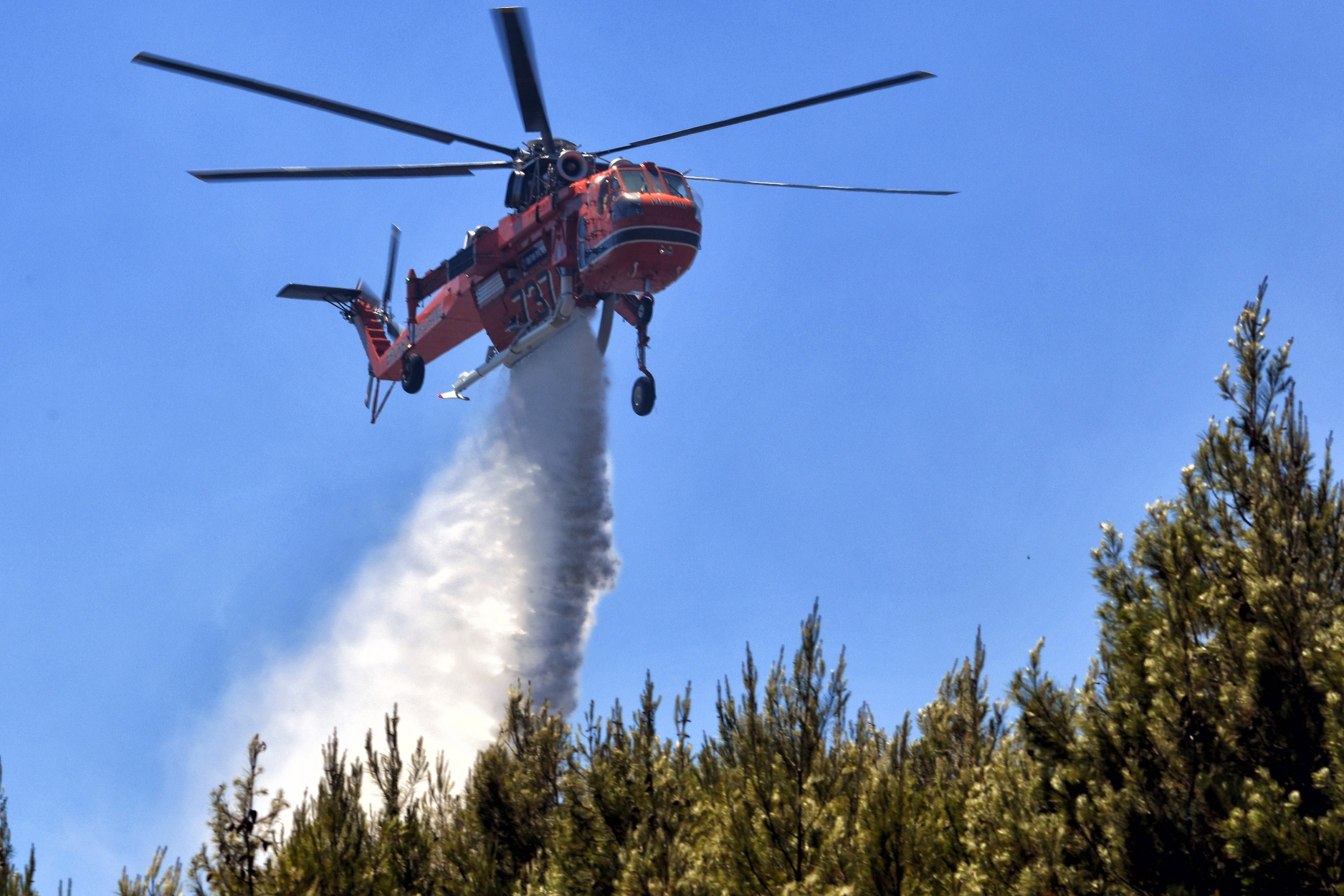 61 φωτιές το τελευταίο 24ωρο σε όλη την Ελλάδα