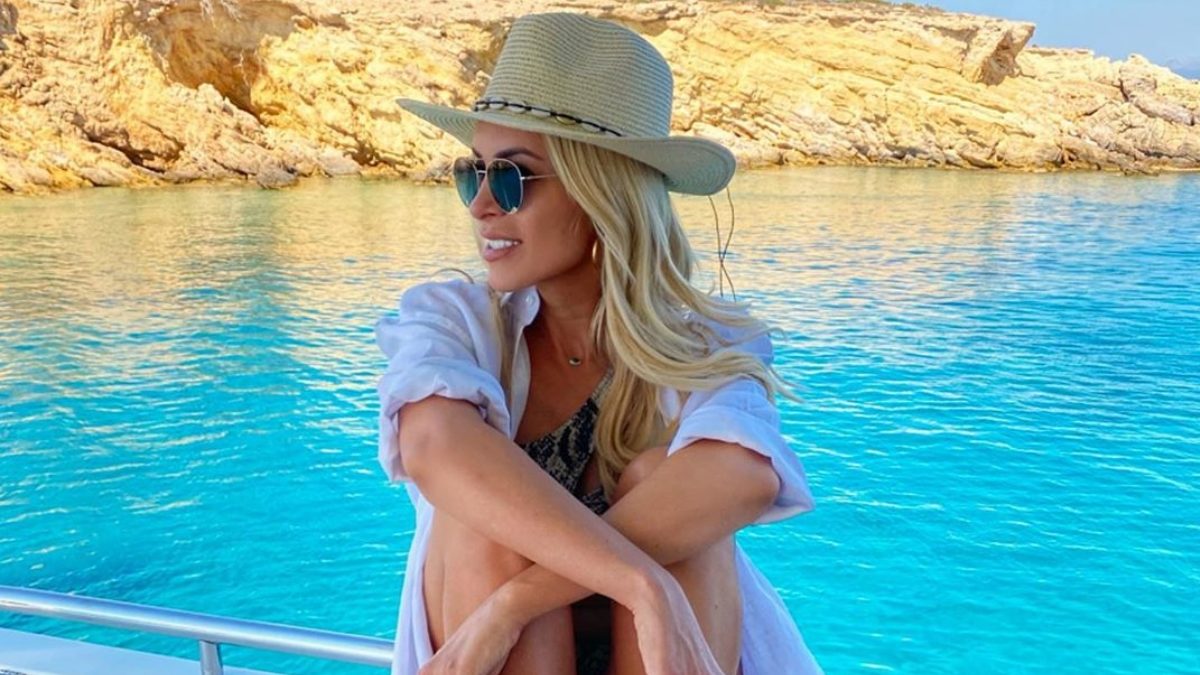 Κατερίνα Καινούργιου: Απολαμβάνει τις διακοπές της στα Κουφονήσια!