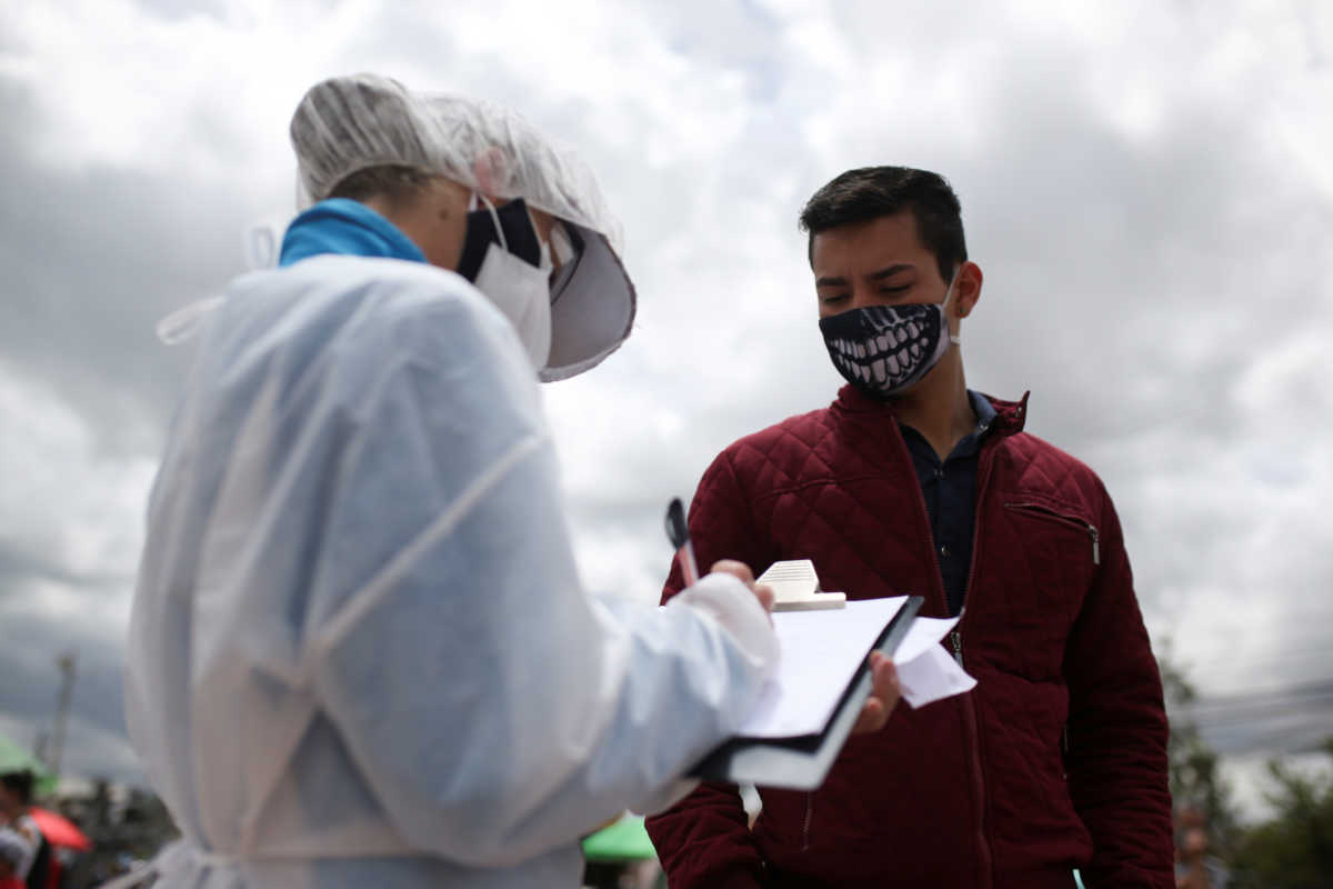 Κολομβία: Ρεκόρ κρουσμάτων κορονοϊού – Ξεπέρασαν τις 100.000