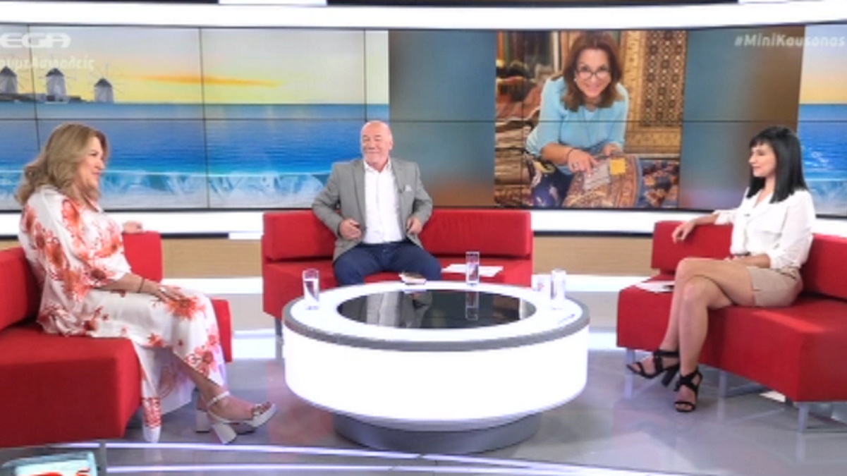 Επικό απρόοπτο στον αέρα του Mega! Η Δέσποινα Μοιραράκη μιλούσε και από πίσω εμφανίστηκε…