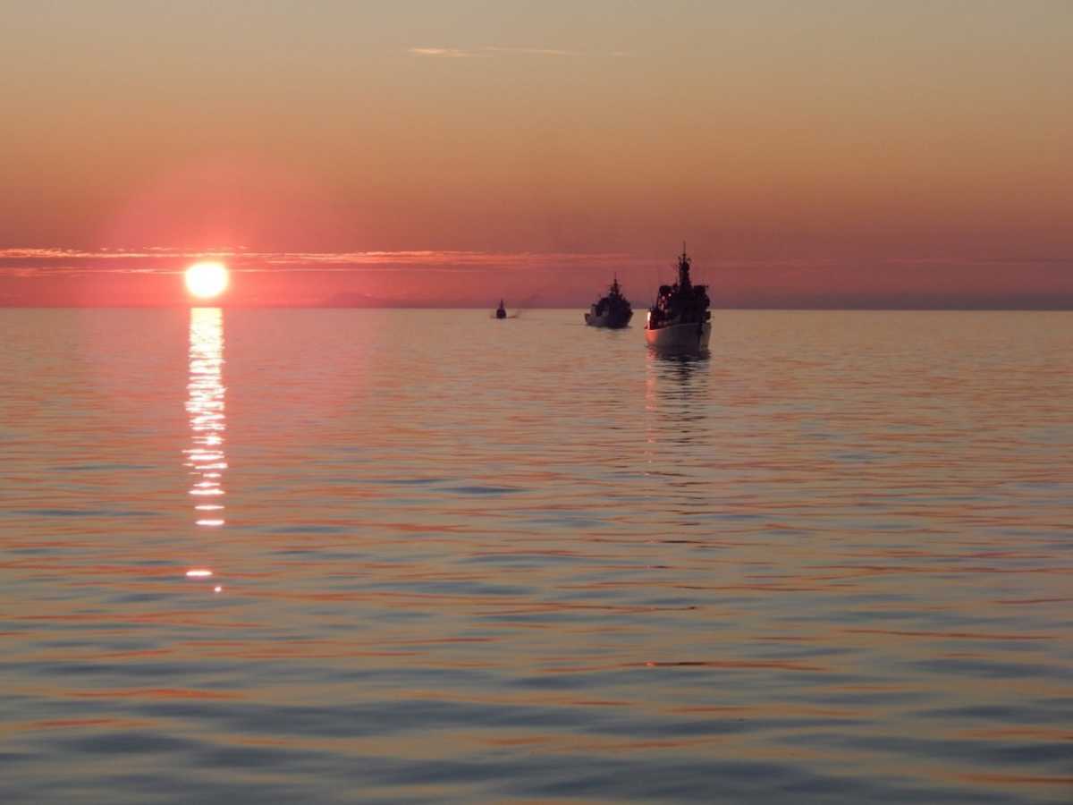 «ΗΡΑΚΛΗΣ» και «ΑΤΛΑΣ Ι» βγήκαν στα ανοιχτά! Εντυπωσιακά πλάνα από εκπαιδευτική άσκηση (vid)