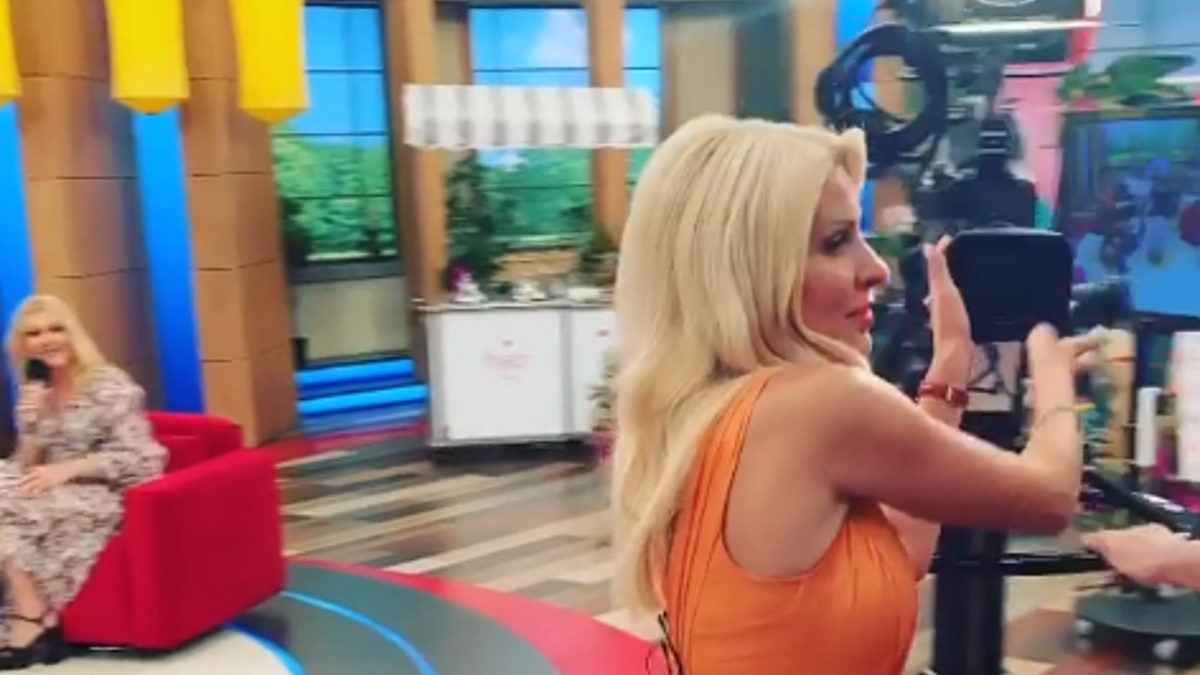 Έτσι έστρεψε η Μενεγάκη την κάμερα στον Παντζόπουλο – Το πλάνο που δεν έδειξαν οι κάμερες