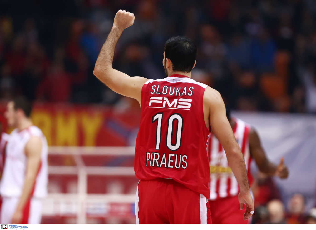 Ολυμπιακός: Ο Σλούκας ξεπέρασε τις 1000 ασίστ στη Euroleague