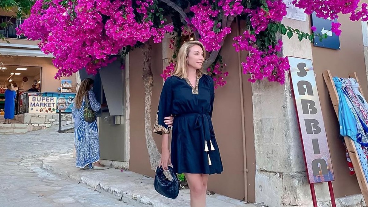 Τατιάνα Στεφανίδου: Το μαγευτικό τοπίο που αντίκρυσε στην Ιθάκη! [video]