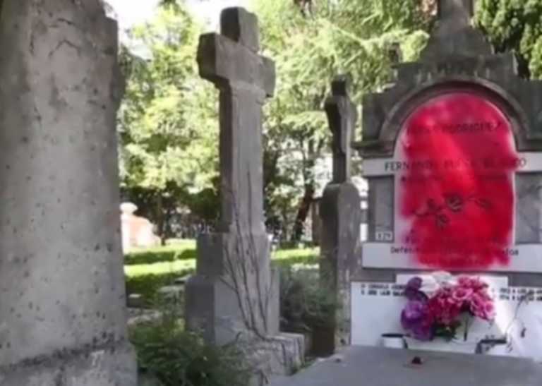Βανδάλισαν τον τάφο του Φερνάντο Μπουέσα της Μπασκόνια (video)
