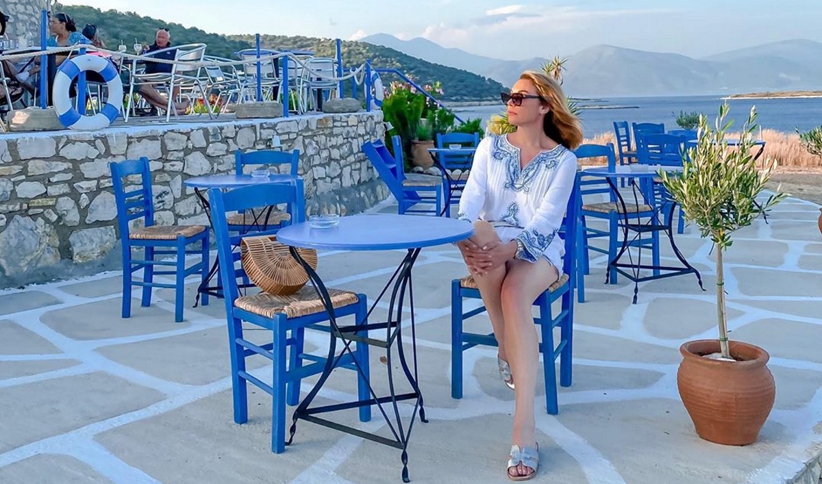 Τατιάνα Στεφανίδου: Απολαμβάνει τις διακοπές της στα Επτάνησα!