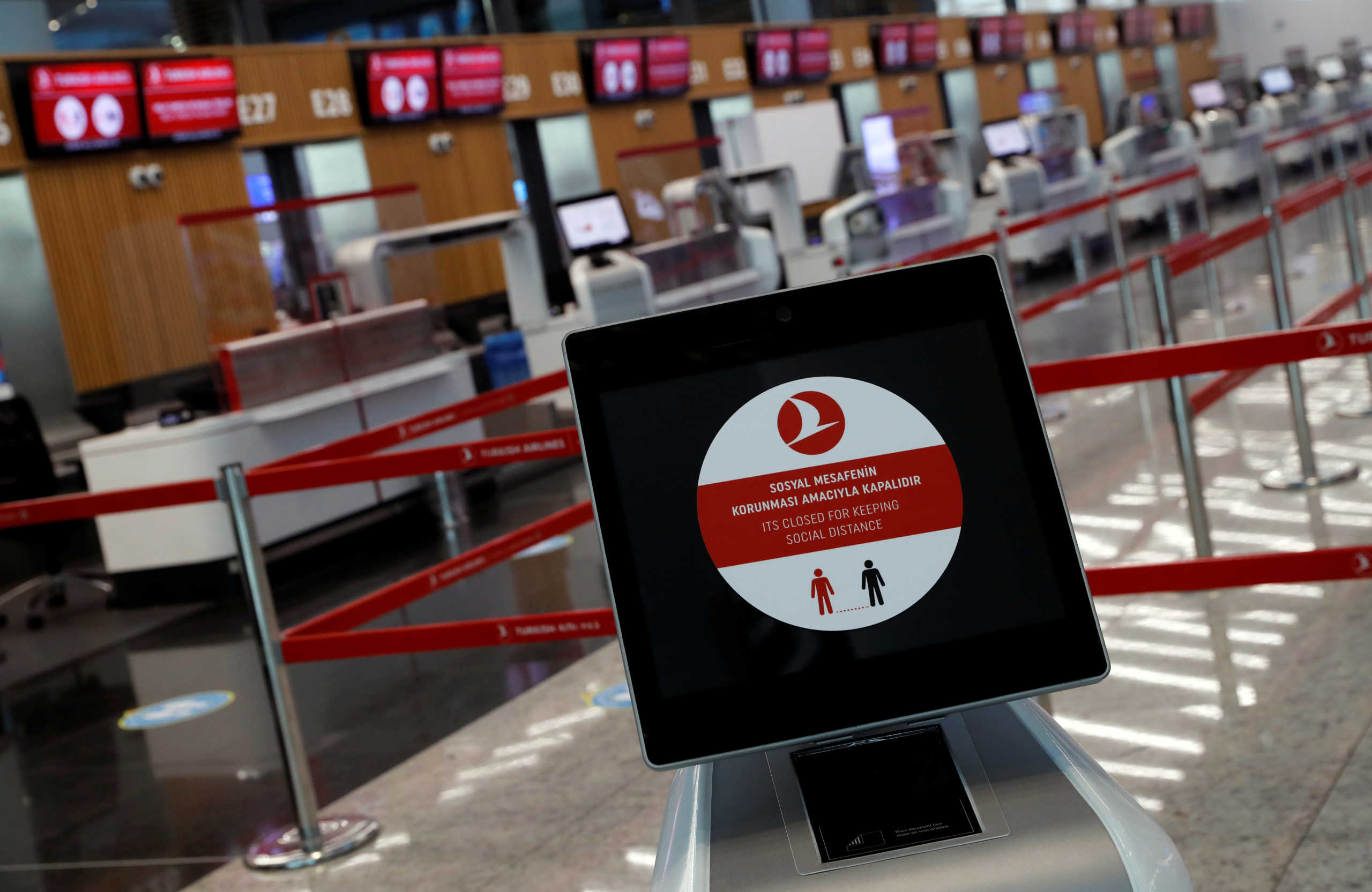 Τουρκία: Ακυρώθηκαν όλες οι πτήσεις της Turkish Airlines από την Κωνσταντινούπολη