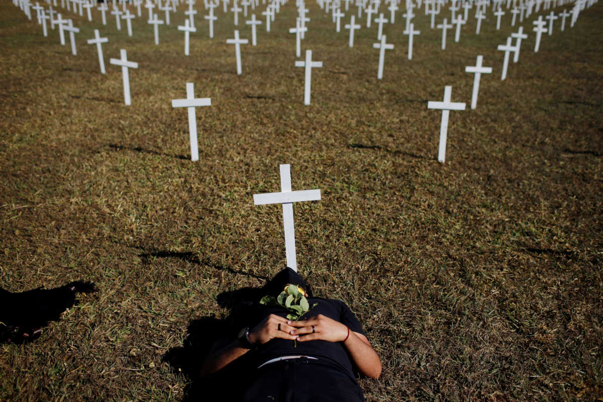 Βραζιλία: 983 θάνατοι και 40.557 κρούσματα το τελευταίο 24ωρο