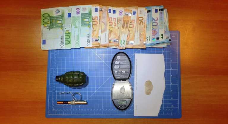 Ηράκλειο: Έκρυβαν στο σπίτι τους χειροβομβίδα και κοκαΐνη – Δύο συλλήψεις