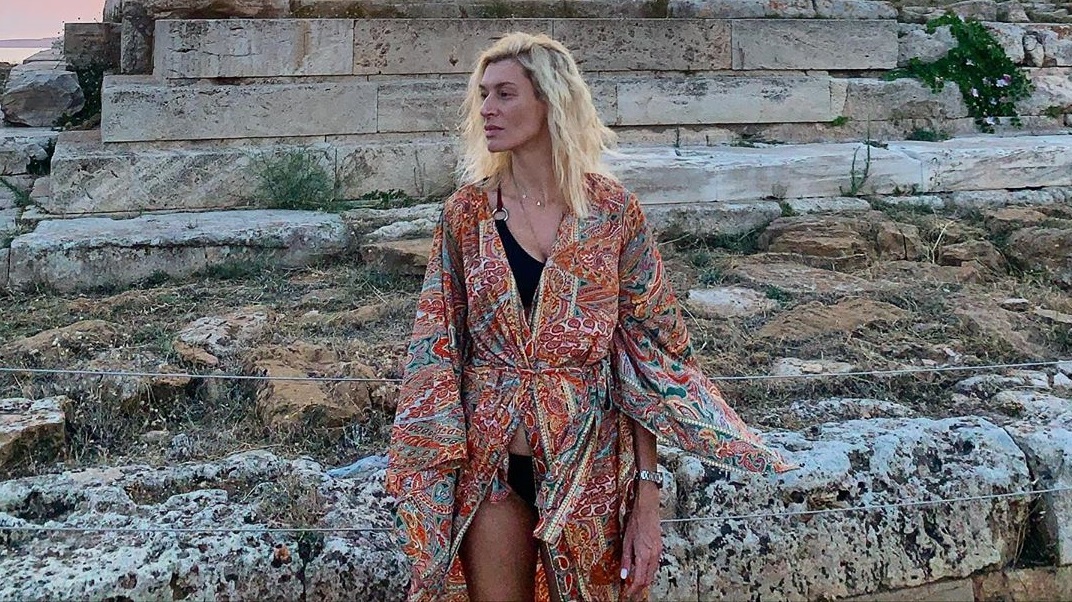 Ζέτα Δούκα: Οι μαγευτικές φωτογραφίες της από τον ναό του Ποσειδώνα στο Σούνιο!