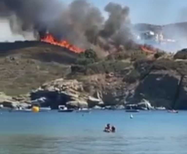 Κρήτη: Έκαναν μπάνιο και έβλεπαν αυτές τις εικόνες! Στο αυτόφωρο για τη φωτιά στην Αγία Πελαγία (Βίντεο)
