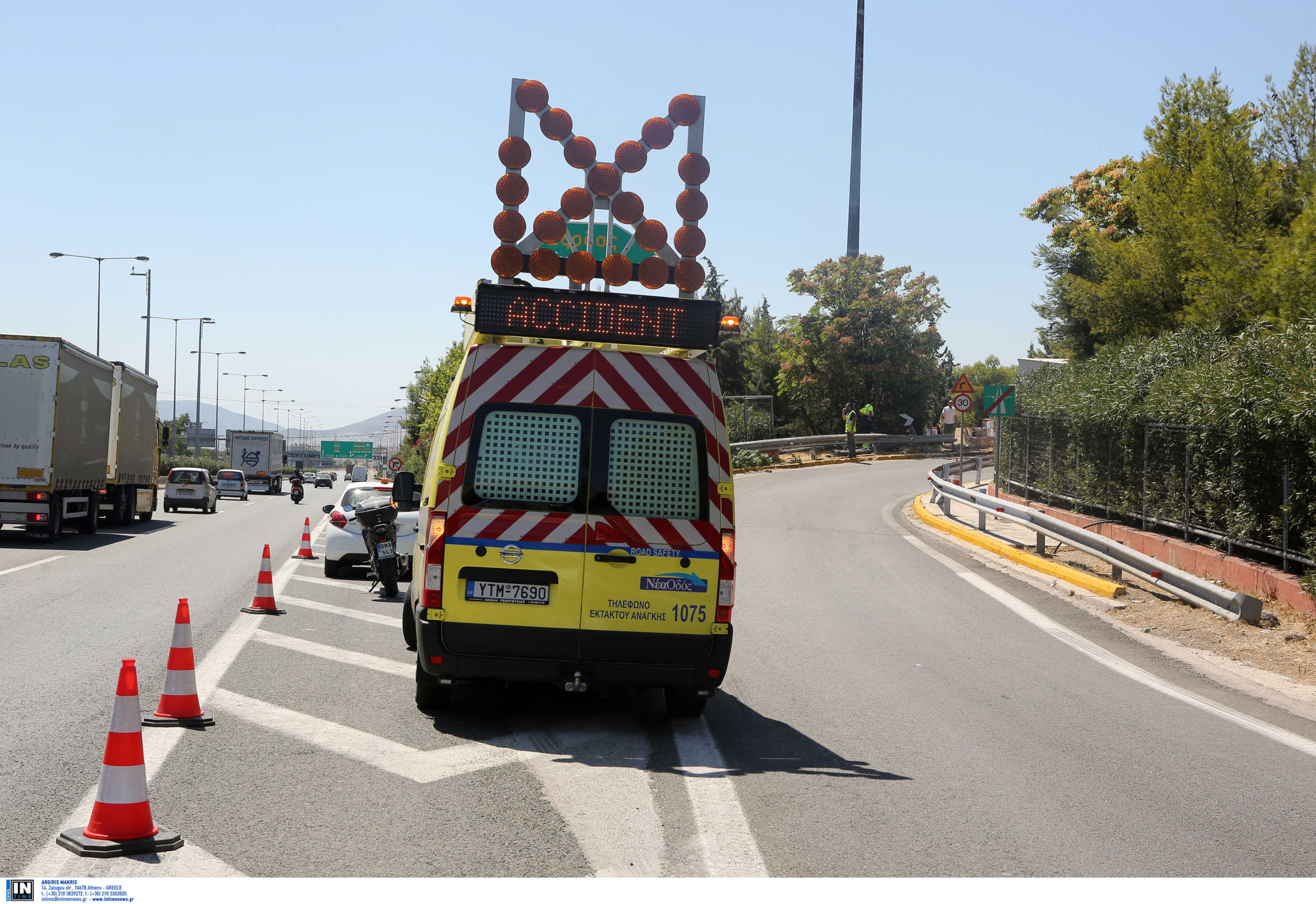 Με δυσκολία η κίνηση στον Κηφισό