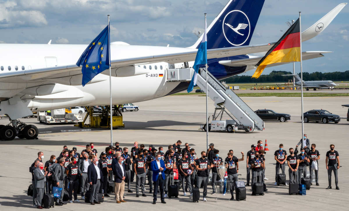 Κορονοϊός: Χωρίς υποδοχή η επιστροφή της Μπάγερν στο Μόναχο (pics)