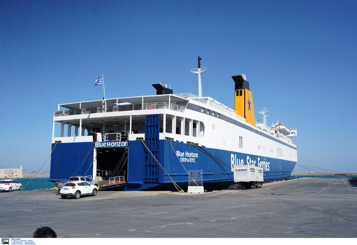 Χανιά: Τραυματισμός γυναίκας στο γκαράζ του πλοίου «Blue Horizon» – Στο νοσοκομείο τραυματισμένη