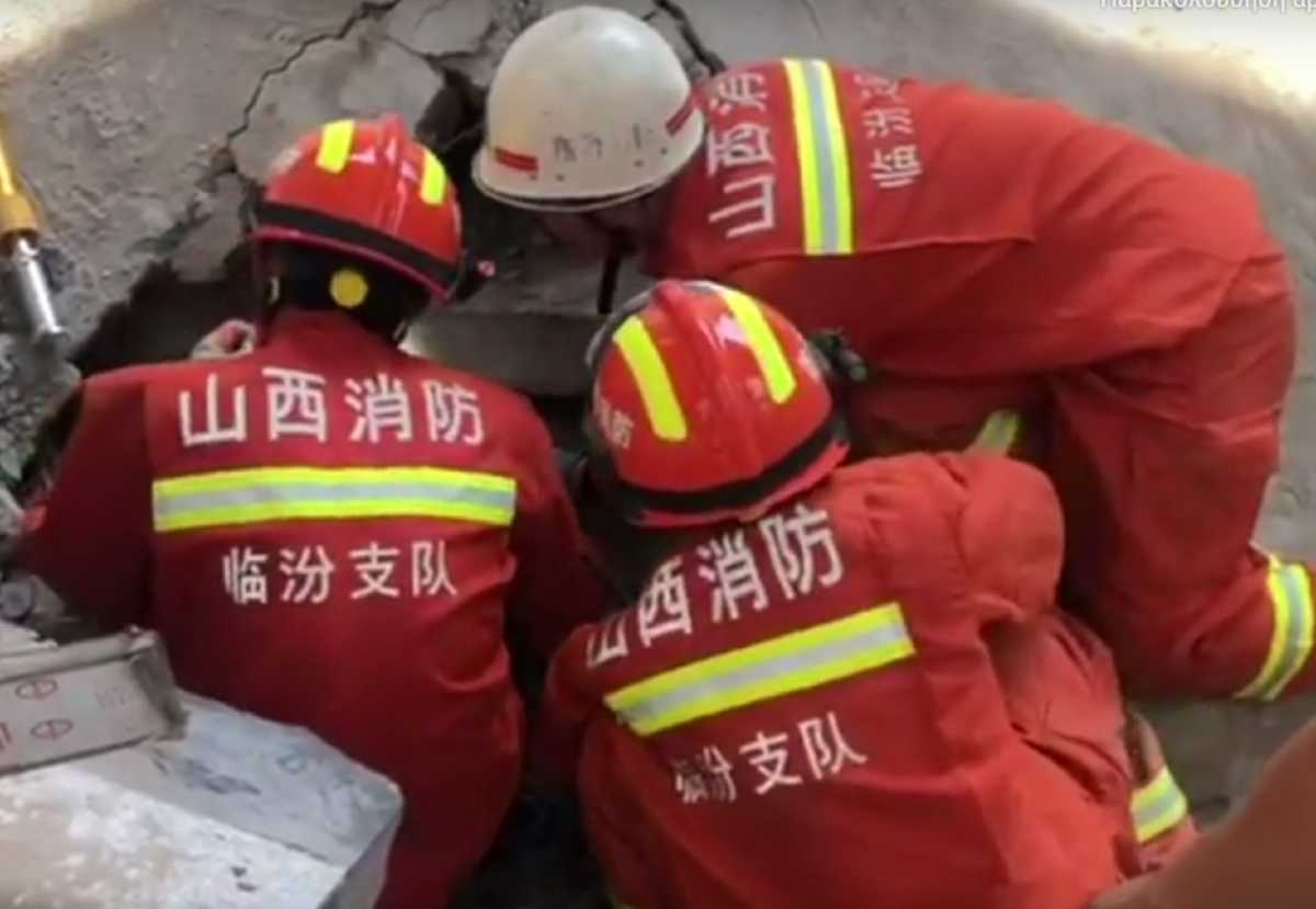 Τραγωδία στην Κίνα – Δεκάδες νεκροί από κατάρρευση ενός διώροφου εστιατορίου