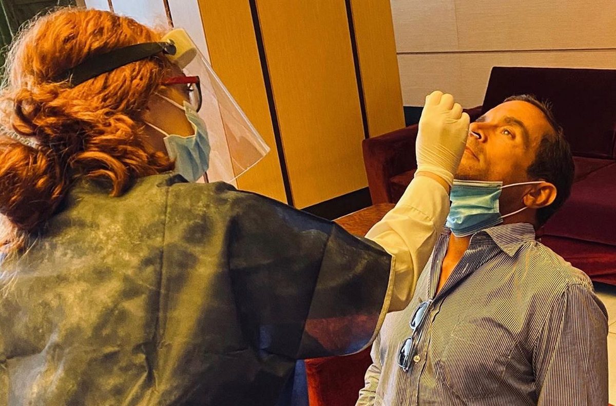 Ο Kωνσταντίνος Μαρκουλάκης έκανε τεστ κορονοϊού!