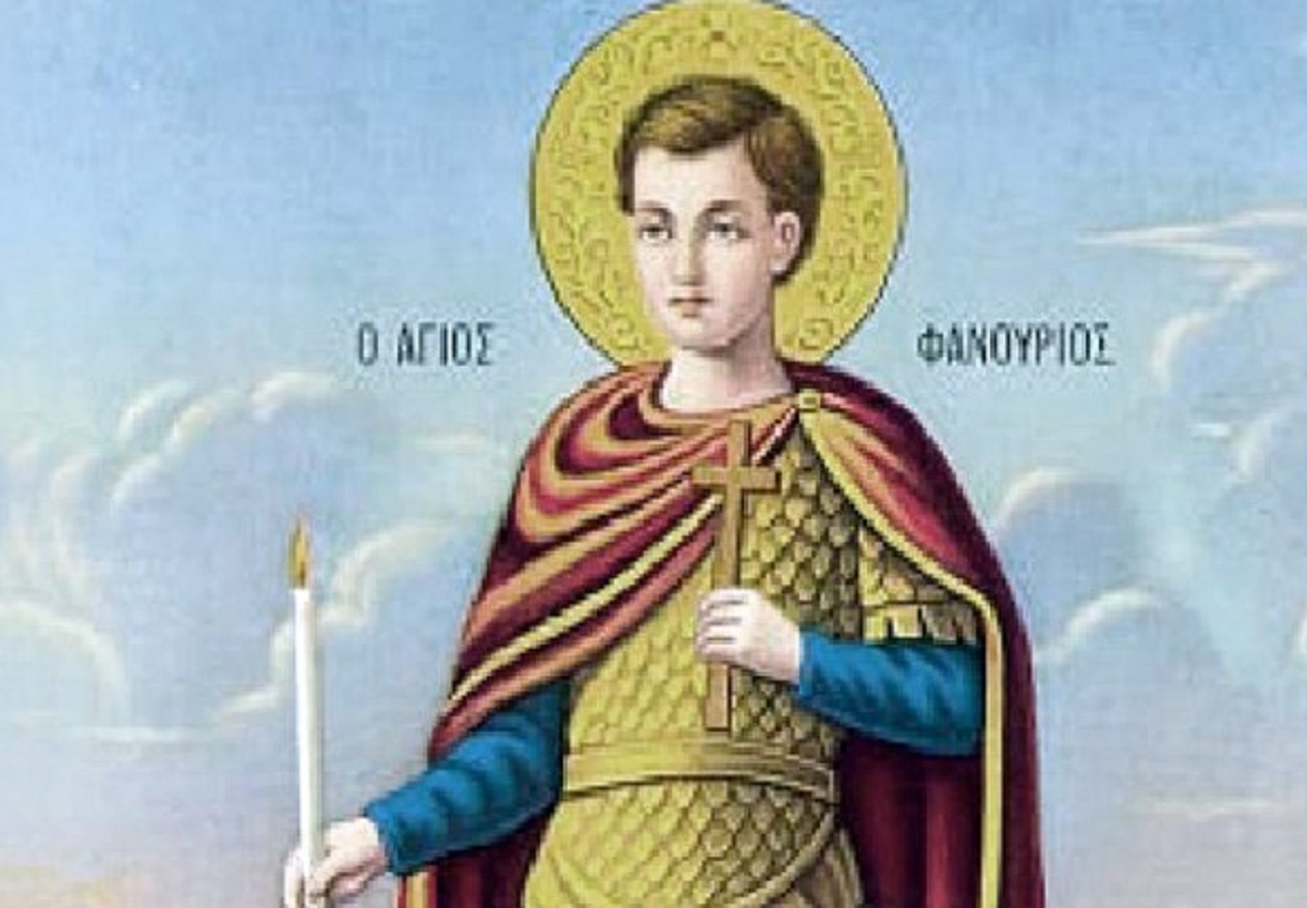 Γιατί ο Άγιος Φανούριος κρατά ένα αναμμένο κερί;