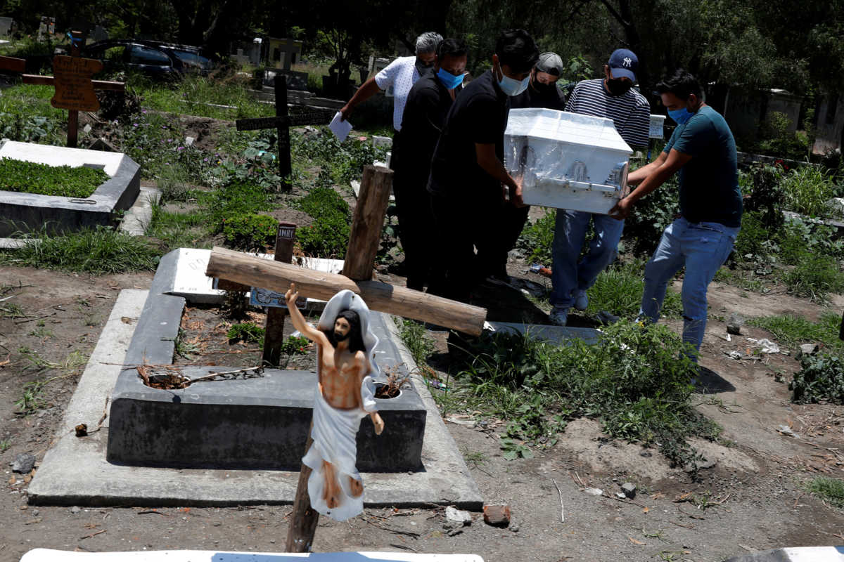 Μεξικό: 399 νεκροί και 5.573 κρούσματα κορονοϊού σε 24 ώρες