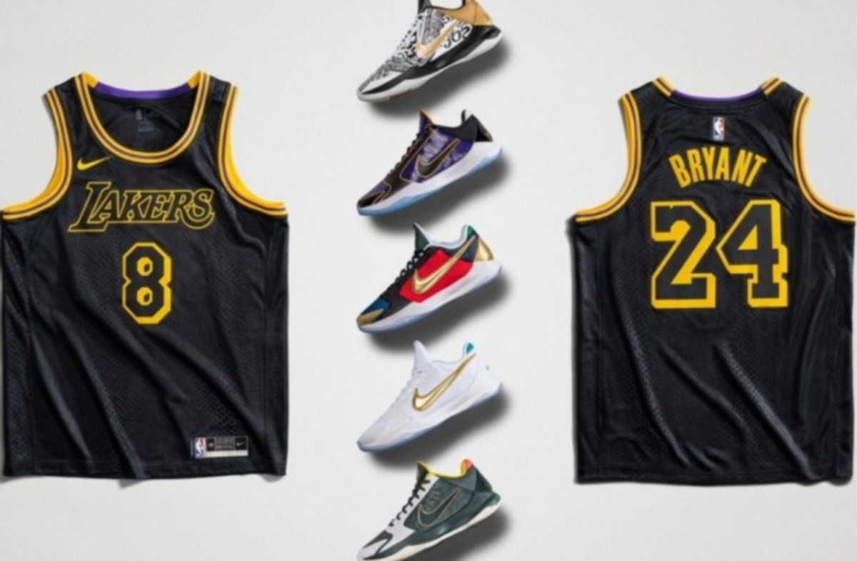 Η Nike αποτίει φόρο τιμής στον Κόμπι Μπράιαντ με 5 sneakers και μια ιδιαίτερη φανέλα