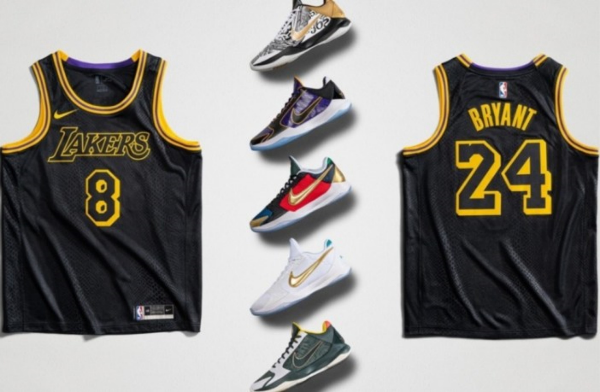 Η Nike αποτίει φόρο τιμής στον Κόμπι Μπράιαντ με 5 sneakers και μια ιδιαίτερη φανέλα