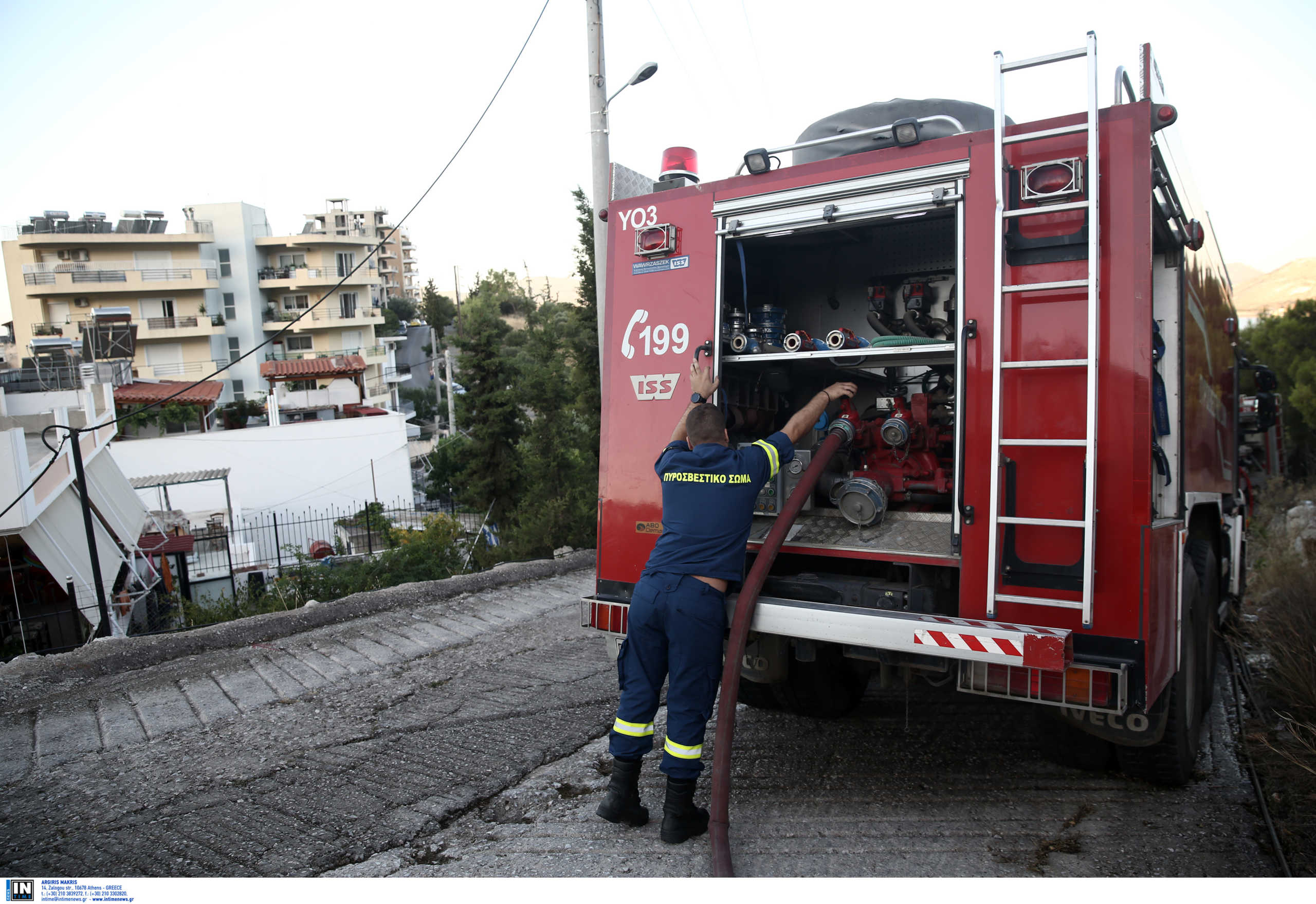 Θεσσαλονίκη: Εντοπίστηκε σορός άνδρα σε καμένο αυτοκίνητο