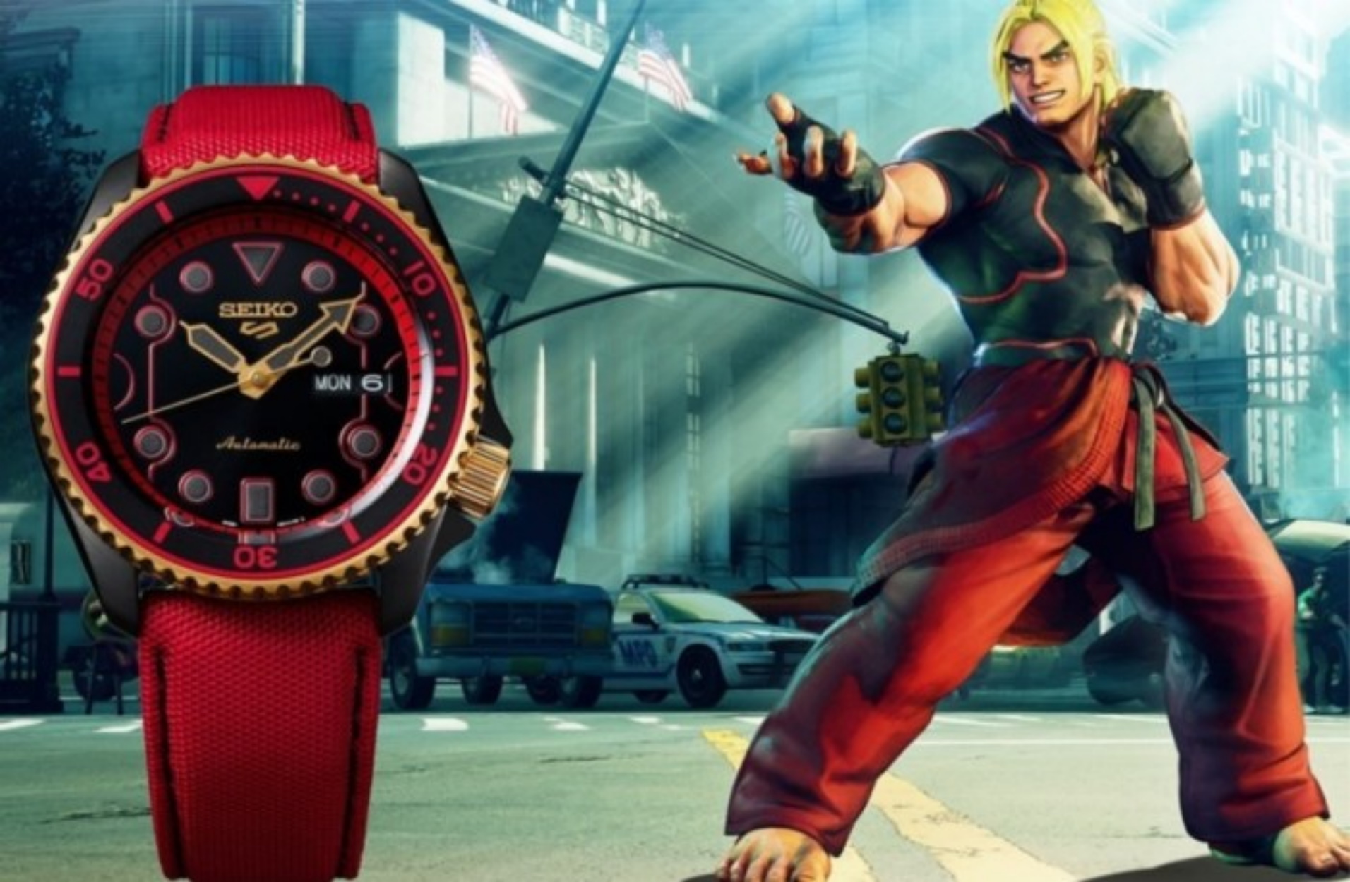 6 νέα ρολόγια από την Seiko με έμπνευση το θρυλικό βιντεοπαιχνίδι Street Fighter