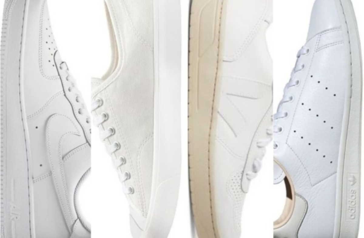 8 ζευγάρια λευκά sneakers που μπορείτε να φοράτε όλες τις εποχές του χρόνου