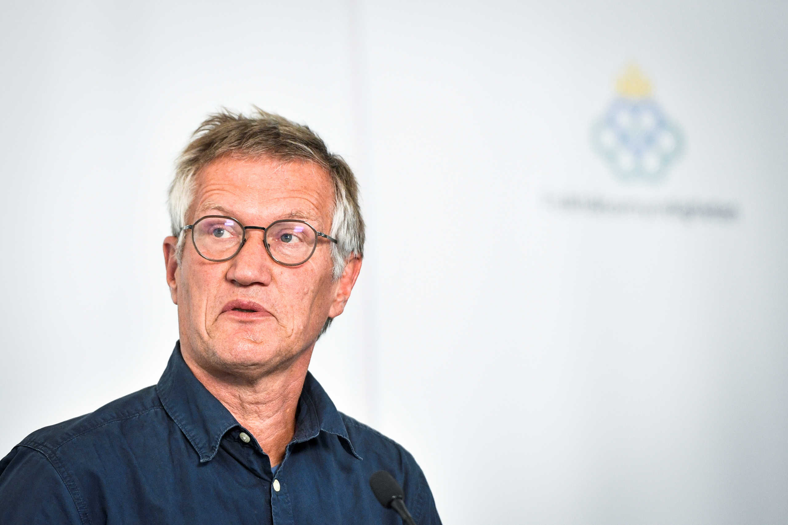 Sweden's State epidemiologist Anders Tegnell of the Public Health Agency speaks during a news conference on the spread of the coronavirus disease (COVID-19) in Stockholm, Sweden July 30, 2020. TT News Agency